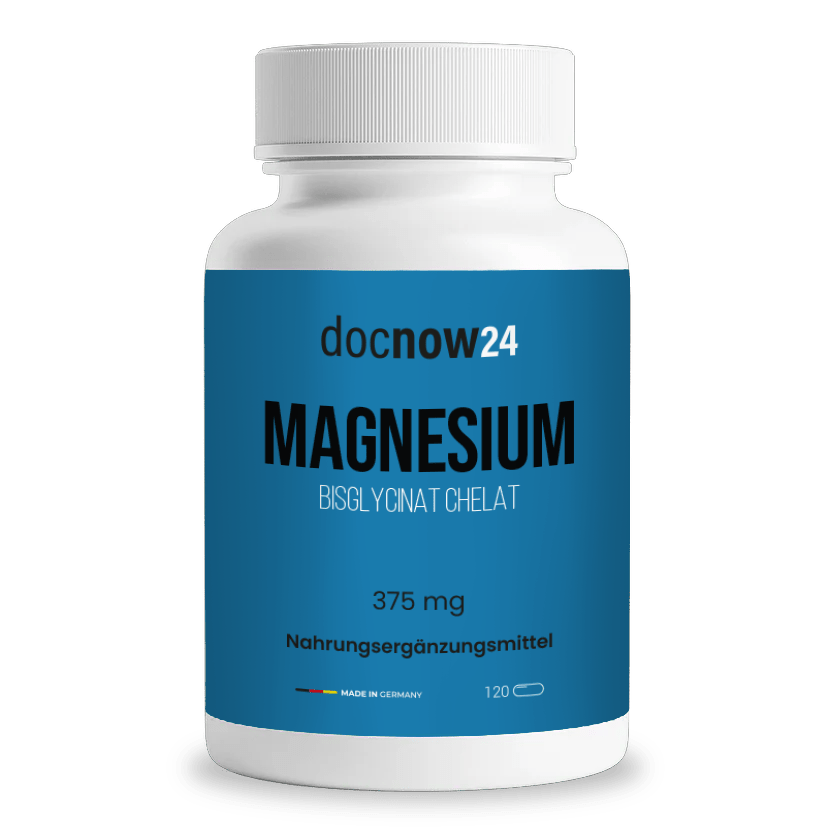 Magnesium Bisglycinat Kapseln 375 mg - docnow24